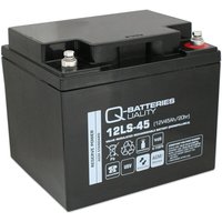 Ersatzakku für Panasonic LC-P1242AP 12V 45Ah agm Batterie von QUALITY BATTERIES