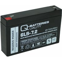 Quality Batteries - Ersatzakku für Panasonic LC-R067R2P 6V 7,2Ah agm Batterie von QUALITY BATTERIES
