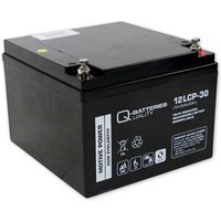 Quality Batteries - Ersatzakku für Panasonic LC-XC1228P 12V 30Ah agm Batterie zyklenfest von QUALITY BATTERIES