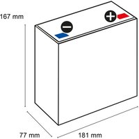 Quality Batteries - Ersatzakku für Panasonic LC-XD1217PG 12V 17Ah agm Batterie agm VdS von QUALITY BATTERIES