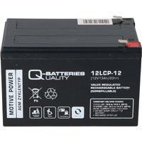 Quality Batteries - Q-Batteries 12LCP-12 12V - 13Ah Blei Akku Zyklentyp agm - Deep Cycle vrla Quality Batteries - Q-Batteries 12LCP-12 12V - 13Ah Blei Akku Zyklentyp agm - Deep Cycle vrla von QUALITY BATTERIES