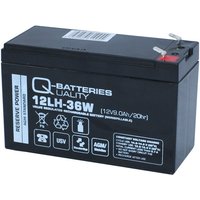 Quality Batteries - Q-Batteries 12LH-36W 12V 9Ah Blei-Vlies-Akku agm vrla Hochstrom usv von QUALITY BATTERIES