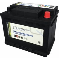 Quality Batteries - Q-Batteries Autobatterie Q62P 12V 62Ah 590A, wartungsfrei inkl. 7,50€ Pfand von QUALITY BATTERIES