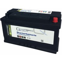 Q-Batteries Autobatterie Q90 12V 90Ah 740A, wartungsfrei inkl. 7,50€ Pfand von QUALITY BATTERIES
