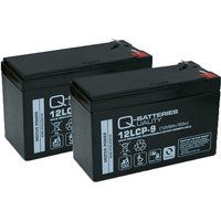 Quality Batteries - Q-Batteries Ersatzakku für Treppenlifter 24V 9Ah (2 x 12V) von QUALITY BATTERIES