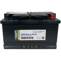 Q-Batteries Start-Stop efb Autobatterie EFB75 12V 75Ah 730A inkl. 7,50 € Pfand von QUALITY BATTERIES