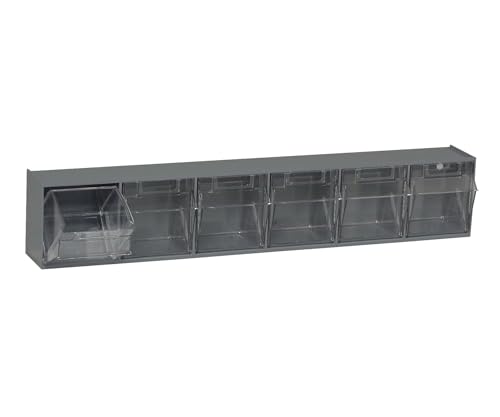 QUANTUM qtb306gy grau Spitze Out Müllbehälter mit 6 Fächern von QUANTUM STORAGE SYSTEMS