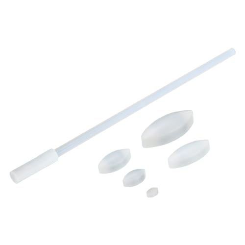 QUARKZMAN 1 Set Magnetrührer Mischer Rührstab Set mit 5 Größen Olive Form und Gerade Stäbe Beschichtung Magnet für Labor Weiß QUARKZMAN 1 Set Magnetrührer Mischer Rührstab Set mit 5 Größen Olive Form und Gerade Stäbe Beschichtung Magnet für Labor Weiß von QUARKZMAN