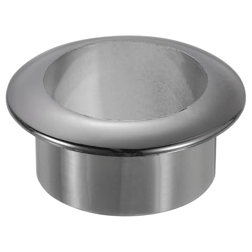 QUARKZMAN 1 Stück Kabeldurchführung Schreibtisch, Nylon Kabeldurchlass passt für 30mm Durchmesser, Kabellochabdeckung Kabel Management für Tisch Office Schreibtische - Schwarz von QUARKZMAN