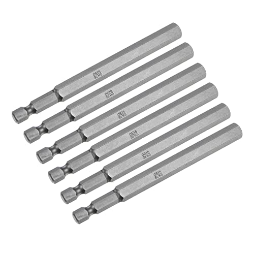 QUARKZMAN 1 Stück 1/4 Zoll Schaft 8mm Sechskant Schraubendreher Bit Magnet für Tägliche Reparatur 100mm Lang von QUARKZMAN