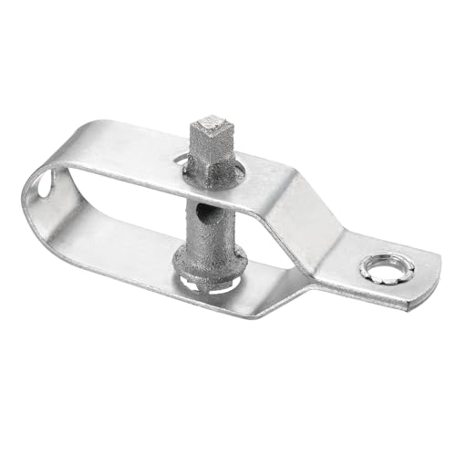 QUARKZMAN 1 Stück Drahtspanner Verzinkt Drahtzaun Spanner Zaunspanner Länge 90 mm Spanndraht Zaundraht Maschendrahtzaun für Wildzaun Weidezaun Garten Forstzaun Wäscheleine Silber von QUARKZMAN