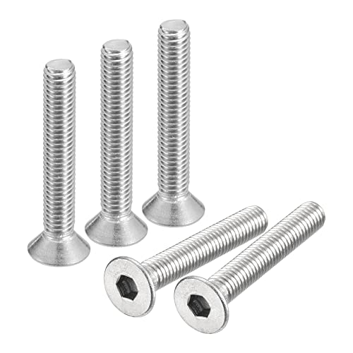 QUARKZMAN 10Stk #10-32x1-1/4" Flach Senkkopf Steckdose Kappe Schrauben 304 Edelstahl Sechskant Steckdose Flachkopf Schrauben Senkkopf Bolzen von QUARKZMAN