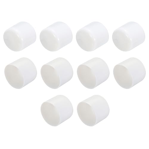 QUARKZMAN 10 Stück Gummikappen, 45mm Rohrstopfen Endkappe Rund Schutzkappen Pfostenkappe Abdeckkappen Zaunpfosten Endspitze Kappen für Gartenstühle Tischbeine Möbelfüße Gleiter, Weiß QUARKZMAN 10 Stück Gummikappen, 45mm Rohrstopfen Endkappe Rund Schutzkappen Pfostenkappe Abdeckkappen Zaunpfosten Endspitze Kappen für Gartenstühle Tischbeine Möbelfüße Gleiter, Weiß von QUARKZMAN