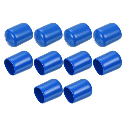 QUARKZMAN 10 Stück Gummikappen, 16 mm Rohrstopfen Endkappe Rund Schutzkappen Pfostenkappe Abdeckkappen Zaunpfosten Endspitze Kappen für Gartenstühle Tischbeine Möbelfüße Gleiter, Blau QUARKZMAN 10 Stück Gummikappen, 16 mm Rohrstopfen Endkappe Rund Schutzkappen Pfostenkappe Abdeckkappen Zaunpfosten Endspitze Kappen für Gartenstühle Tischbeine Möbelfüße Gleiter, Blau von QUARKZMAN