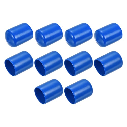 QUARKZMAN 10 Stück Gummikappen, 20 mm Rohrstopfen Endkappe Rund Schutzkappen Pfostenkappe Abdeckkappen Zaunpfosten Endspitze Kappen für Gartenstühle Tischbeine Möbelfüße Gleiter, Blau QUARKZMAN 10 Stück Gummikappen, 20 mm Rohrstopfen Endkappe Rund Schutzkappen Pfostenkappe Abdeckkappen Zaunpfosten Endspitze Kappen für Gartenstühle Tischbeine Möbelfüße Gleiter, Blau von QUARKZMAN