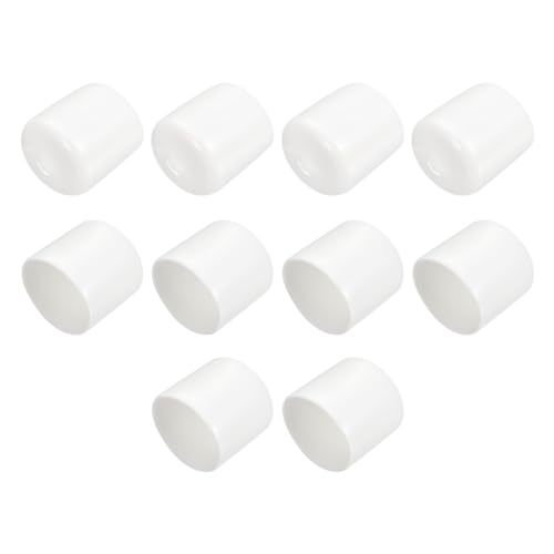 QUARKZMAN 10 Stück Gummikappen, 25mm Rohrstopfen Endkappe Rund Schutzkappen Pfostenkappe Abdeckkappen Zaunpfosten Endspitze Kappen für Gartenstühle Tischbeine Möbelfüße Gleiter, Weiß QUARKZMAN 10 Stück Gummikappen, 25mm Rohrstopfen Endkappe Rund Schutzkappen Pfostenkappe Abdeckkappen Zaunpfosten Endspitze Kappen für Gartenstühle Tischbeine Möbelfüße Gleiter, Weiß von QUARKZMAN