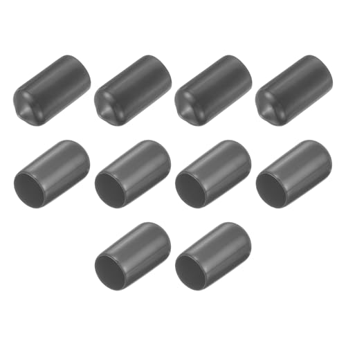 QUARKZMAN 10 Stück Gummikappen, 11mm Rohrstopfen Endkappe Rund Schutzkappen Pfostenkappe Abdeckkappen Zaunpfosten Endspitze Kappen für Gartenstühle Tischbeine Möbelfüße Gleiter, Dunkelgrau QUARKZMAN 10 Stück Gummikappen, 11mm Rohrstopfen Endkappe Rund Schutzkappen Pfostenkappe Abdeckkappen Zaunpfosten Endspitze Kappen für Gartenstühle Tischbeine Möbelfüße Gleiter, Dunkelgrau von QUARKZMAN