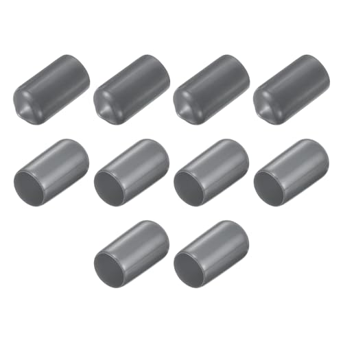 QUARKZMAN 10 Stück Gummikappen, 12mm Rohrstopfen Endkappe Rund Schutzkappen Pfostenkappe Abdeckkappen Zaunpfosten Endspitze Kappen für Gartenstühle Tischbeine Möbelfüße Gleiter, Dunkelgrau QUARKZMAN 10 Stück Gummikappen, 12mm Rohrstopfen Endkappe Rund Schutzkappen Pfostenkappe Abdeckkappen Zaunpfosten Endspitze Kappen für Gartenstühle Tischbeine Möbelfüße Gleiter, Dunkelgrau von QUARKZMAN