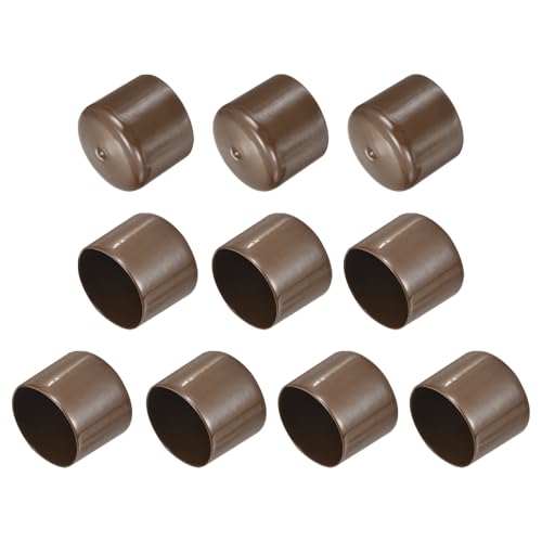 QUARKZMAN 10 Stück Gummikappen, 49mm Rohrstopfen Endkappe Rund Schutzkappen Pfostenkappe Abdeckkappen Zaunpfosten Endspitze Kappen für Gartenstühle Tischbeine Möbelfüße Gleiter, Braun QUARKZMAN 10 Stück Gummikappen, 49mm Rohrstopfen Endkappe Rund Schutzkappen Pfostenkappe Abdeckkappen Zaunpfosten Endspitze Kappen für Gartenstühle Tischbeine Möbelfüße Gleiter, Braun von QUARKZMAN