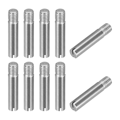 QUARKZMAN 10 Stück M8 x 40mm geschlitzt männlich gerade Gewindestifte, Spannstift Sortiment Zylindrischer Stift aus 304 Edelstahl, Gewindedübel für Möbel Schränke Vitrine Kleiderschrank QUARKZMAN 10 Stück M8 x 40mm geschlitzt männlich gerade Gewindestifte, Spannstift Sortiment Zylindrischer Stift aus 304 Edelstahl, Gewindedübel für Möbel Schränke Vitrine Kleiderschrank von QUARKZMAN