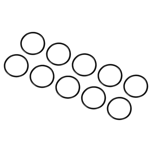 QUARKZMAN 10 Stück Nitrilgummi O Ring für Dichtungsanschluss 35mm x 30mm x 2,5mm für Wasserhahn Klempner Reparatur Dichtung Verbindung, Schwarz von QUARKZMAN