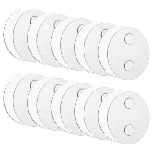 QUARKZMAN 10 Stück Rauchmelder Magnethalter mit Extra Starken Klebepads & 2-Fach Magneten Universal Magnethalterung Aufhängung zum Kleben 50mm Durchmesser für Rauchwarnmelder Feuermelder QUARKZMAN 10 Stück Rauchmelder Magnethalter mit Extra Starken Klebepads & 2-Fach Magneten Universal Magnethalterung Aufhängung zum Kleben 50mm Durchmesser für Rauchwarnmelder Feuermelder von QUARKZMAN