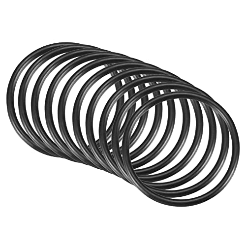 QUARKZMAN 10 Stücke Nitrilkautschuk Dichtungsring Runde Unterlegscheibe 48mm x 42mm x 3mm für Wasserhahn Klempner Reparatur Dichtung Verbindung, Schwarz QUARKZMAN 10 Stücke Nitrilkautschuk Dichtungsring Runde Unterlegscheibe 48mm x 42mm x 3mm für Wasserhahn Klempner Reparatur Dichtung Verbindung, Schwarz von QUARKZMAN
