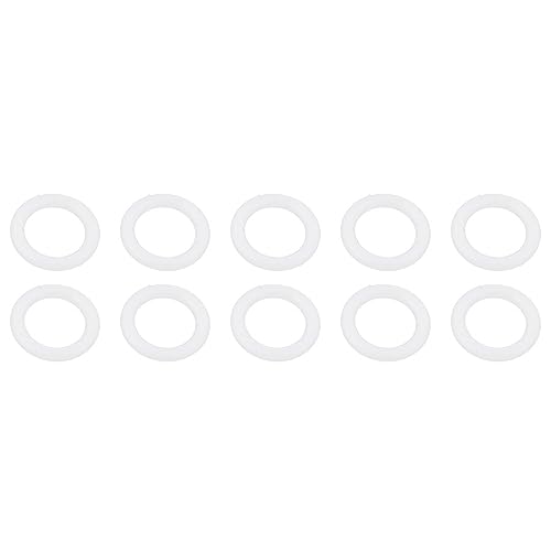 QUARKZMAN 10.6mm ID Plastik Ringe für Roman x 50Stk. Römische Blinde Gardinenringe für Duschvorhänge und Küchen Weiß QUARKZMAN 10.6mm ID Plastik Ringe für Roman x 50Stk. Römische Blinde Gardinenringe für Duschvorhänge und Küchen Weiß von QUARKZMAN