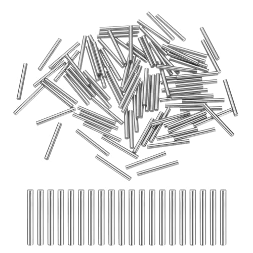 QUARKZMAN 100 Stk 1.5mm x 14mm Dübel Lagerstahl Zylindrische Dübel Regalstützpins Stiftstange Befestigungselemente Metallische Regalstifte +/-0.02mm Durchmesser Toleranz Silberton QUARKZMAN 100 Stk 1.5mm x 14mm Dübel Lagerstahl Zylindrische Dübel Regalstützpins Stiftstange Befestigungselemente Metallische Regalstifte +/-0.02mm Durchmesser Toleranz Silberton von QUARKZMAN
