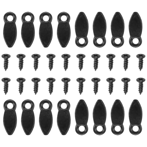 QUARKZMAN 100 Stück Bilderrahmen Rückwand Hardware Clip mit 100 Stück Schrauben Drehknopf Befestigungssatz Bilderrahmen Rückwand Clips zum Aufhängen von Bildern, Zeichnen, Schwarz QUARKZMAN 100 Stück Bilderrahmen Rückwand Hardware Clip mit 100 Stück Schrauben Drehknopf Befestigungssatz Bilderrahmen Rückwand Clips zum Aufhängen von Bildern, Zeichnen, Schwarz von QUARKZMAN