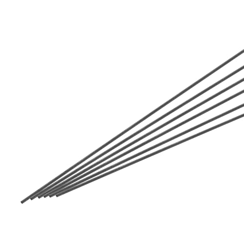 QUARKZMAN 10er Pack Carbonfaserstab, 1mm x 150mm für RC Flugzeug DIY Werkzeug Flügelrohr Quadcopter Arm QUARKZMAN 10er Pack Carbonfaserstab, 1mm x 150mm für RC Flugzeug DIY Werkzeug Flügelrohr Quadcopter Arm von QUARKZMAN
