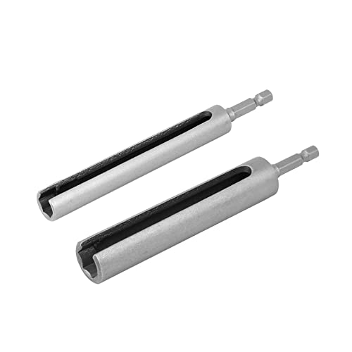 QUARKZMAN 10mm & 13mm Sechskantmutter Steckdose Geschlitzt Erweiterung Treiber Bit Adapter 135mm lang QUARKZMAN 10mm & 13mm Sechskantmutter Steckdose Geschlitzt Erweiterung Treiber Bit Adapter 135mm lang von QUARKZMAN
