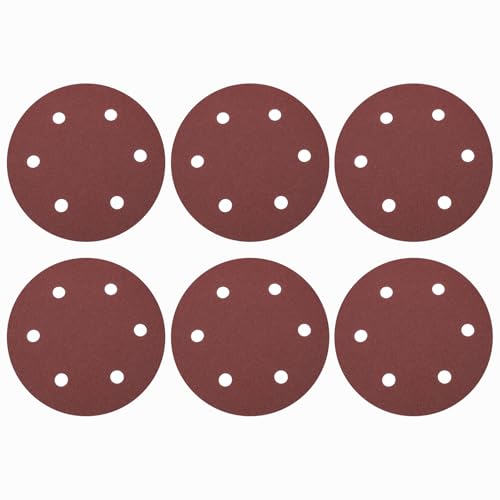 QUARKZMAN 12 Stück 230mm 9 Zoll Schleifscheibe 6 Loch 80 Körnung Klett-Schleifpapier Exzenterschleifer Pads für Holzbearbeitung Automobil Metall QUARKZMAN 12 Stück 230mm 9 Zoll Schleifscheibe 6 Loch 80 Körnung Klett-Schleifpapier Exzenterschleifer Pads für Holzbearbeitung Automobil Metall von QUARKZMAN