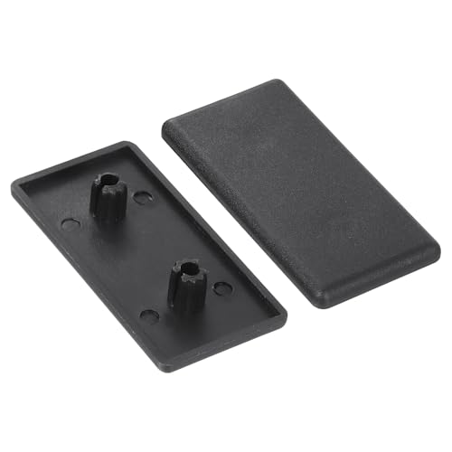 QUARKZMAN 14 Stück Extrudierte Endkappe Nylon, 60x30mm T-Nut Aluminium Profil 3060 Europäischer Standard Endkappe Extrusion Stecker für Wagen, Fischetankregal, Lagerregal, Schwarz von QUARKZMAN