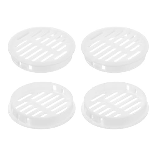 QUARKZMAN 16 Stück Lüftungsgitter Ø 60 rund Kunststoff Insektenschutz Abluftgitter für Badezimmer, Heimbüro, Küche,Weiß QUARKZMAN 16 Stück Lüftungsgitter Ø 60 rund Kunststoff Insektenschutz Abluftgitter für Badezimmer, Heimbüro, Küche,Weiß von QUARKZMAN