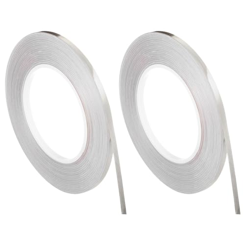 QUARKZMAN 2 Rollen selbstklebendes Folienfliesen-Aufkleberband 0,2 Zoll x 164 ft Dekorationsfugenband wasserdichte Abdeckung für Küchenwand, Silber QUARKZMAN 2 Rollen selbstklebendes Folienfliesen-Aufkleberband 0,2 Zoll x 164 ft Dekorationsfugenband wasserdichte Abdeckung für Küchenwand, Silber von QUARKZMAN