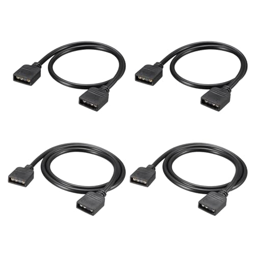 QUARKZMAN 2 Set ARGB Splitterkabel 4 Pin Verlängerungsanschluss Kabel Draht für 5050 3528 LED Licht Streifen 30cm 50cm von QUARKZMAN