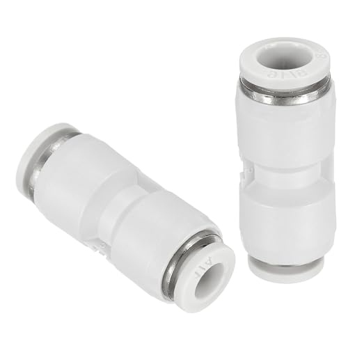 QUARKZMAN 2 Stk Push To Connect Fittings Reduzierung 5/16" Schlauch Außendurchmesser x 1/4" Schlauch Außendurchmesser Gerader Pneumatischer Schnellverbinder Für Öl Schlauchleitung Rohr Weiß QUARKZMAN 2 Stk Push To Connect Fittings Reduzierung 5/16" Schlauch Außendurchmesser x 1/4" Schlauch Außendurchmesser Gerader Pneumatischer Schnellverbinder Für Öl Schlauchleitung Rohr Weiß von QUARKZMAN