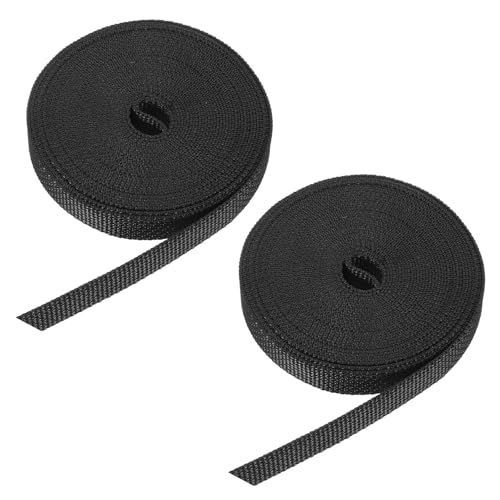 QUARKZMAN 2 Stück 6m Rolladengurt 14 mm für Rolladen Aufschraubwickler Gurtwickler Aufputz, Türen Fenster Rolladen Gurtband Jalousie Rollladen Austauschen Reparaturset, Schwarz QUARKZMAN 2 Stück 6m Rolladengurt 14 mm für Rolladen Aufschraubwickler Gurtwickler Aufputz, Türen Fenster Rolladen Gurtband Jalousie Rollladen Austauschen Reparaturset, Schwarz von QUARKZMAN