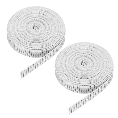 QUARKZMAN 2 Stück 6m Rolladengurt 16 mm für Rolladen Aufschraubwickler Gurtwickler Aufputz, Türen Fenster Rolladen Gurtband Jalousie Rollladen Austauschen Reparaturset, Braun QUARKZMAN 2 Stück 6m Rolladengurt 16 mm für Rolladen Aufschraubwickler Gurtwickler Aufputz, Türen Fenster Rolladen Gurtband Jalousie Rollladen Austauschen Reparaturset, Braun von QUARKZMAN