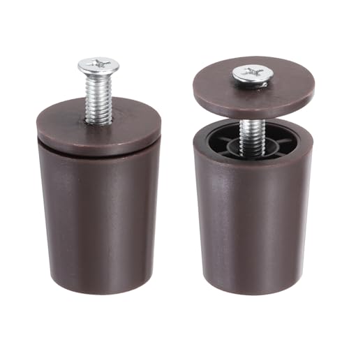 QUARKZMAN 2 Stück Anschlagpuffer Stopper für Rollladen 28mm Rolladenstopper Kunststoff Anschlagstopfen mit Unterlegscheiben & Schrauben für Rollo Jalousien Rolladenpanzer Lamellen, Braun QUARKZMAN 2 Stück Anschlagpuffer Stopper für Rollladen 28mm Rolladenstopper Kunststoff Anschlagstopfen mit Unterlegscheiben & Schrauben für Rollo Jalousien Rolladenpanzer Lamellen, Braun von QUARKZMAN