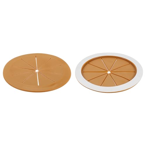 QUARKZMAN 2 Stück Kabeldurchführung Schreibtisch, PP Kunststoff Kabeldurchlass passt für 80mm Durchmesser, Kabellochabdeckung Kabel Management für Tisch Office Schreibtische - Braun QUARKZMAN 2 Stück Kabeldurchführung Schreibtisch, PP Kunststoff Kabeldurchlass passt für 80mm Durchmesser, Kabellochabdeckung Kabel Management für Tisch Office Schreibtische - Braun von QUARKZMAN