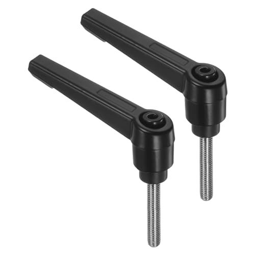 QUARKZMAN 2 Stück Klemmhebel Griff M5 x 30mm Außengewinde Schraube Edelstahl 304 mit Zinklegierung Verstellbare Handgriff Spannhebel für Werkzeugmaschinen Schweißgeräte Druckgeräte, Schwarz QUARKZMAN 2 Stück Klemmhebel Griff M5 x 30mm Außengewinde Schraube Edelstahl 304 mit Zinklegierung Verstellbare Handgriff Spannhebel für Werkzeugmaschinen Schweißgeräte Druckgeräte, Schwarz von QUARKZMAN