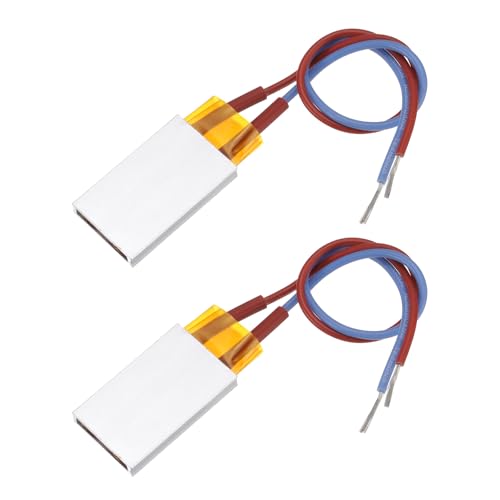 QUARKZMAN 2 Stück PTC Heizelement, AC DC 220V PTC Heizplatte Aluminiumgehäuse Keramik Polyimidfilmplatte Heizung 9W-170W 200C Isolierte konstante Temperaturkeramik-Thermostatik QUARKZMAN 2 Stück PTC Heizelement, AC DC 220V PTC Heizplatte Aluminiumgehäuse Keramik Polyimidfilmplatte Heizung 9W-170W 200C Isolierte konstante Temperaturkeramik-Thermostatik von QUARKZMAN