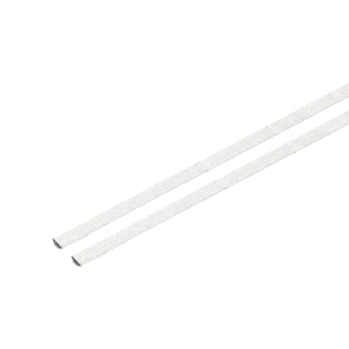 QUARKZMAN 2 Stück RF Faraday Schaumstoffdichtung/leitfähiger Schaumstoffstreifen, 4"x0.12"x0.04" (100mmx3mmx1mm) zur Abdichtung von RF-Gehäusen/RF-Abschirmboxen, mit hochabschirmendem Stoff von QUARKZMAN