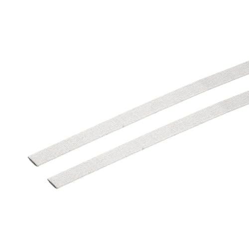 QUARKZMAN 2 Stück RF Faraday Schaumstoffdichtung/leitfähiger Schaumstoffstreifen, 4"x0.24"x0.04" (100mmx6mmx1mm) zur Abdichtung von RF-Gehäusen/RF-Abschirmboxen, mit hochabschirmendem Stoff von QUARKZMAN