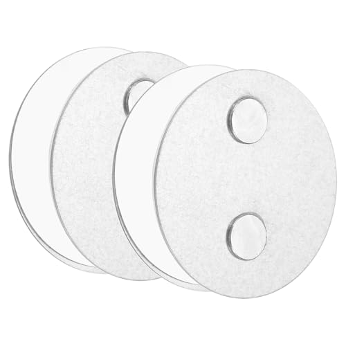 QUARKZMAN 2 Stück Rauchmelder Magnethalter mit Extra Starken Klebepads & 2-Fach Magneten Universal Magnethalterung Aufhängung zum Kleben 50mm Durchmesser für Rauchwarnmelder Feuermelder QUARKZMAN 2 Stück Rauchmelder Magnethalter mit Extra Starken Klebepads & 2-Fach Magneten Universal Magnethalterung Aufhängung zum Kleben 50mm Durchmesser für Rauchwarnmelder Feuermelder von QUARKZMAN