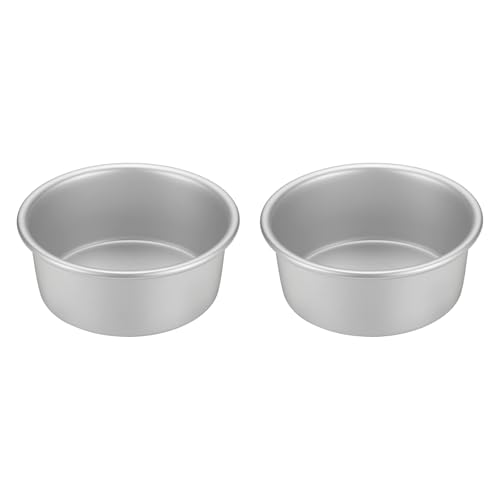 QUARKZMAN 2 Stück Runder Kuchenformen 9,3cm Torten Backblechfür die Küche zu Hause Lebensmittel Käseherstellungswerkzeug, Silber QUARKZMAN 2 Stück Runder Kuchenformen 9,3cm Torten Backblechfür die Küche zu Hause Lebensmittel Käseherstellungswerkzeug, Silber von QUARKZMAN