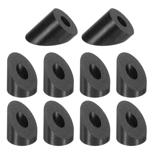 QUARKZMAN 20 Stück 1/4 Zoll 45 Grad abgeschrägte Unterlegscheibe, T316 Edelstahl abgewinkelte Unterlegscheibe für Geländer Treppenenden Holz Metall Pfosten, Schwarz QUARKZMAN 20 Stück 1/4 Zoll 45 Grad abgeschrägte Unterlegscheibe, T316 Edelstahl abgewinkelte Unterlegscheibe für Geländer Treppenenden Holz Metall Pfosten, Schwarz von QUARKZMAN