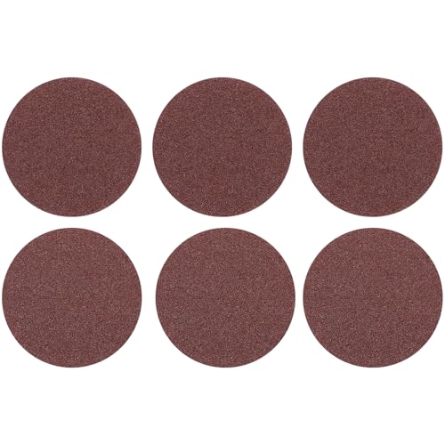QUARKZMAN 20 Stück 50mm 2 Zoll Schleifscheiben 80/100 Körnung Klett-Schleifpapier Zufällige Exzenterschleifer Pads für Holzbearbeitung Automobil Metall von QUARKZMAN